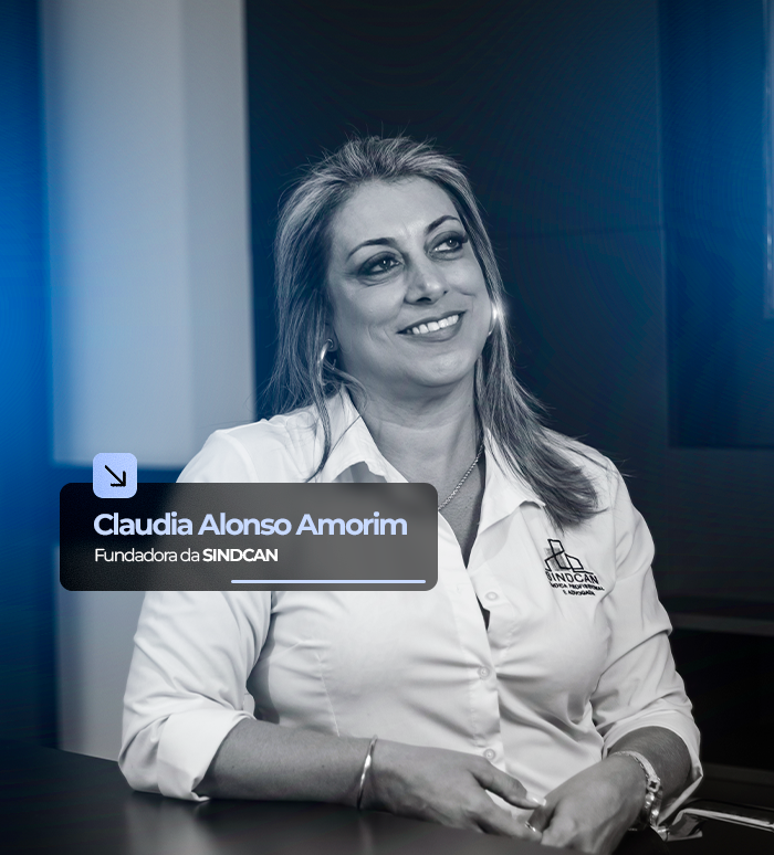 Claudia Alonso Amorim, fundadora da SINDCAN
